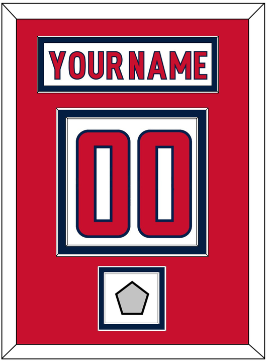 Washington Legacy Nameplate & Full-Size Number - Split