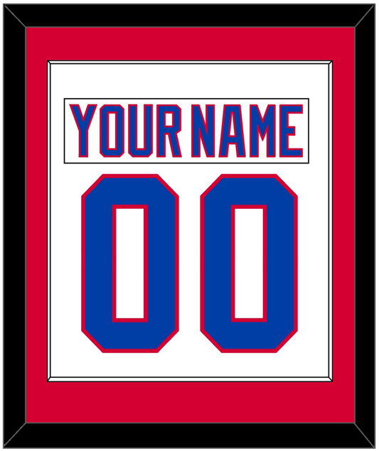 Washington Nameplate & Number (Back) Combined - 2011 Winter Classic White - Essential Tier 1