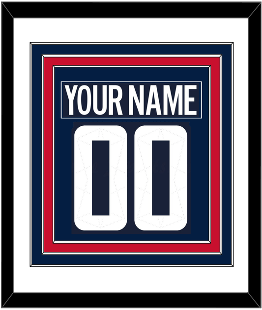 Washington Outdoor Game Nameplate & Full-Size Number - Combined