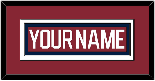 Washington Nameplate - 2015 Winter Classic Garnet - Signature Tier 2