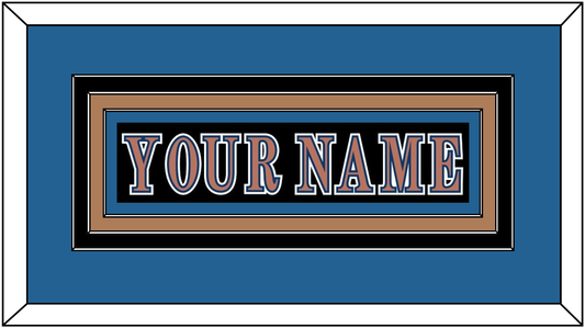 Washington Nameplate - Road Black (1997-2007) - Premier Tier 2