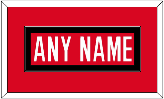 Canada Men’s Hockey Nameplate - 2006 Olympics Road Red - Essential Tier 2