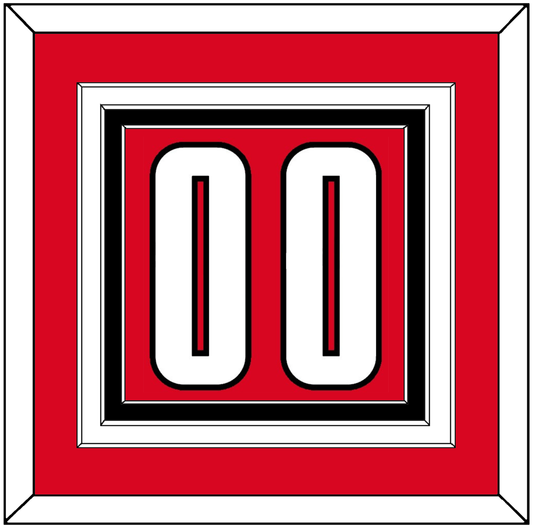 Canada Men’s Hockey Number - 2002 Olympics Road Red - Premier Tier 2
