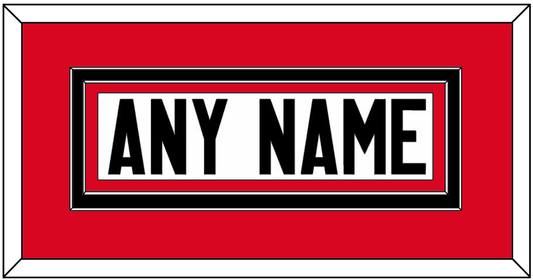 Canada Men’s Hockey Nameplate - 2014 Olympics Home White - Signature Tier 2