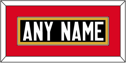 Canada Men’s Hockey Nameplate - 2014 Olympics Alternate Black - Essential Tier 3