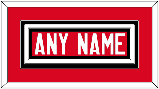 Canada Men’s Hockey Nameplate - 2014 Olympics Road Red - Premier Tier 1