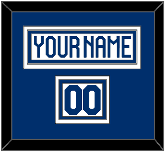 Finland Men’s Hockey Nameplate & Number (Shoulder) - 2022 IIHF Home White - Premier Tier 2