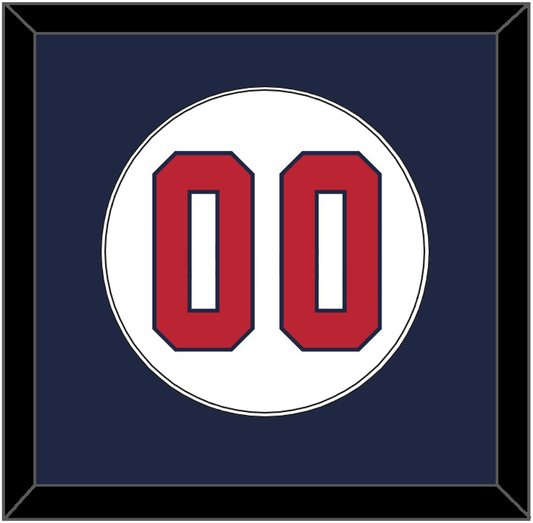 United States Baseball Number - 2020/2021 Olympics Home White - Essential Tier 1