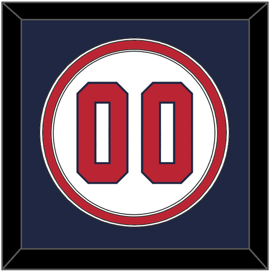 United States Baseball Number - 2020/2021 Olympics Home White - Signature Tier 3