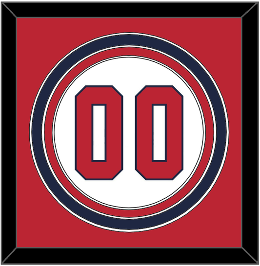 United States Baseball Number - 2020/2021 Olympics Home White - Premier Tier 3