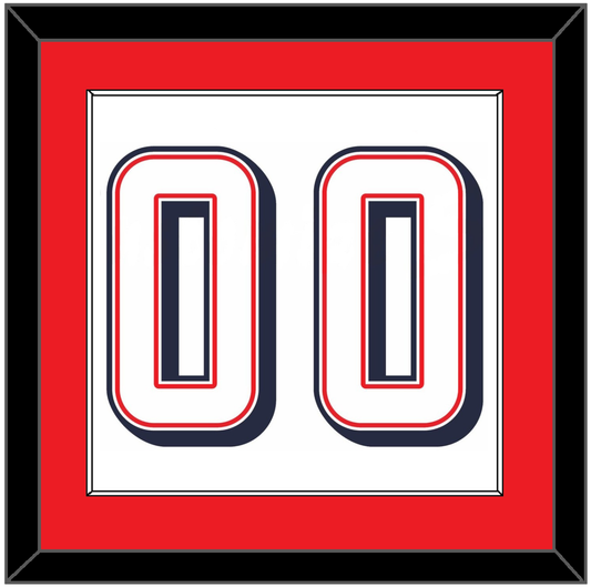United States Men’s Basketball Number - 2024 Olympics Home White - Essential Tier 2