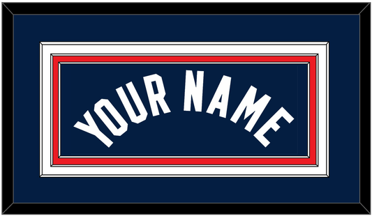 United States Men’s Basketball Name - 2024 Olympics Road Blue - Premier Tier 2