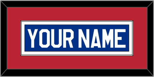 United States Men’s Hockey Nameplate - 1980 Olympics Home White - Essential Tier 3