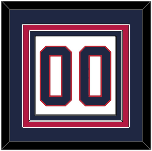 United States Men’s Hockey Number - 2002 Olympics Home White - Premier Tier 2
