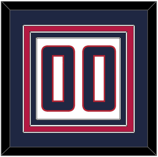 United States Men’s Hockey Number - 2010 Olympics Home White - Premier Tier 2