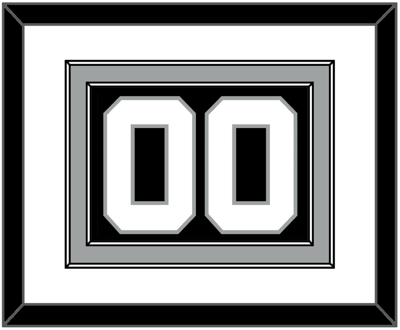 San Antonio Full-Size Number
