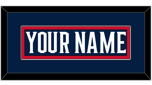 Columbus Nameplate - Home Navy Blue - Essential Tier 2