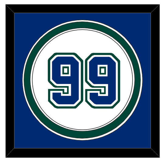 Tampa Bay Number - Alternate/Home White (2001-2007) - Signature Tier 2
