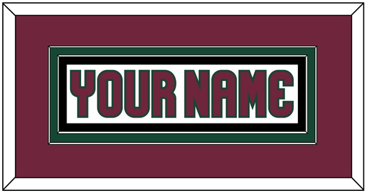 Arizona Nameplate - Road White - Signature Tier 2