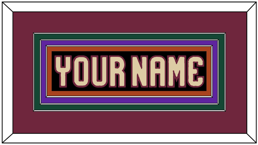 Arizona Nameplate - Home Black - Premier Tier 2