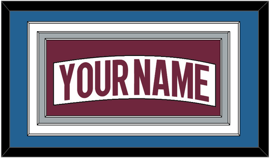 Colorado Nameplate - Road White - Premier Tier 3