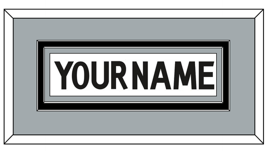 Los Angeles Nameplate - Road White (2017-2024) - Signature Tier 3