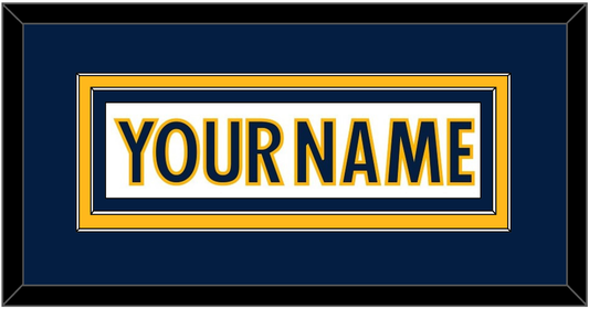 Nashville Nameplate - Road White - Signature Tier 3