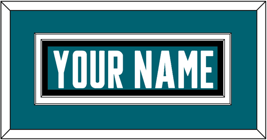 San Jose Nameplate - Home Teal - Signature Tier 2