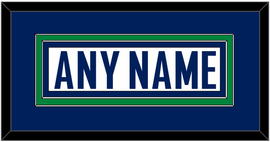 Vancouver Nameplate - Road White - Signature Tier 2