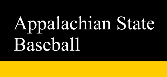 Appalachian State Baseball