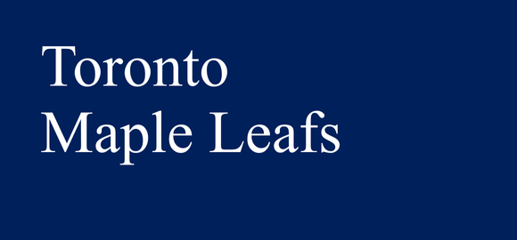 Toronto Maple Leafs