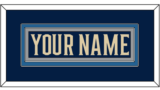 Columbus Nameplate - Alternate Navy Blue - Signature Tier 2