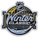 Pittsburgh Nameplate & Number (Back) Combined With Jersey Patch - 2011 Winter Classic Navy Blue - Single Mat 1