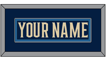 Columbus Nameplate - Alternate Navy Blue - Essential Tier 2