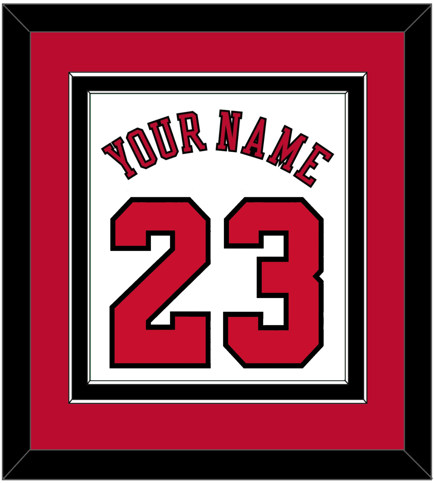 Chicago Name & Full-Size Number - Combined