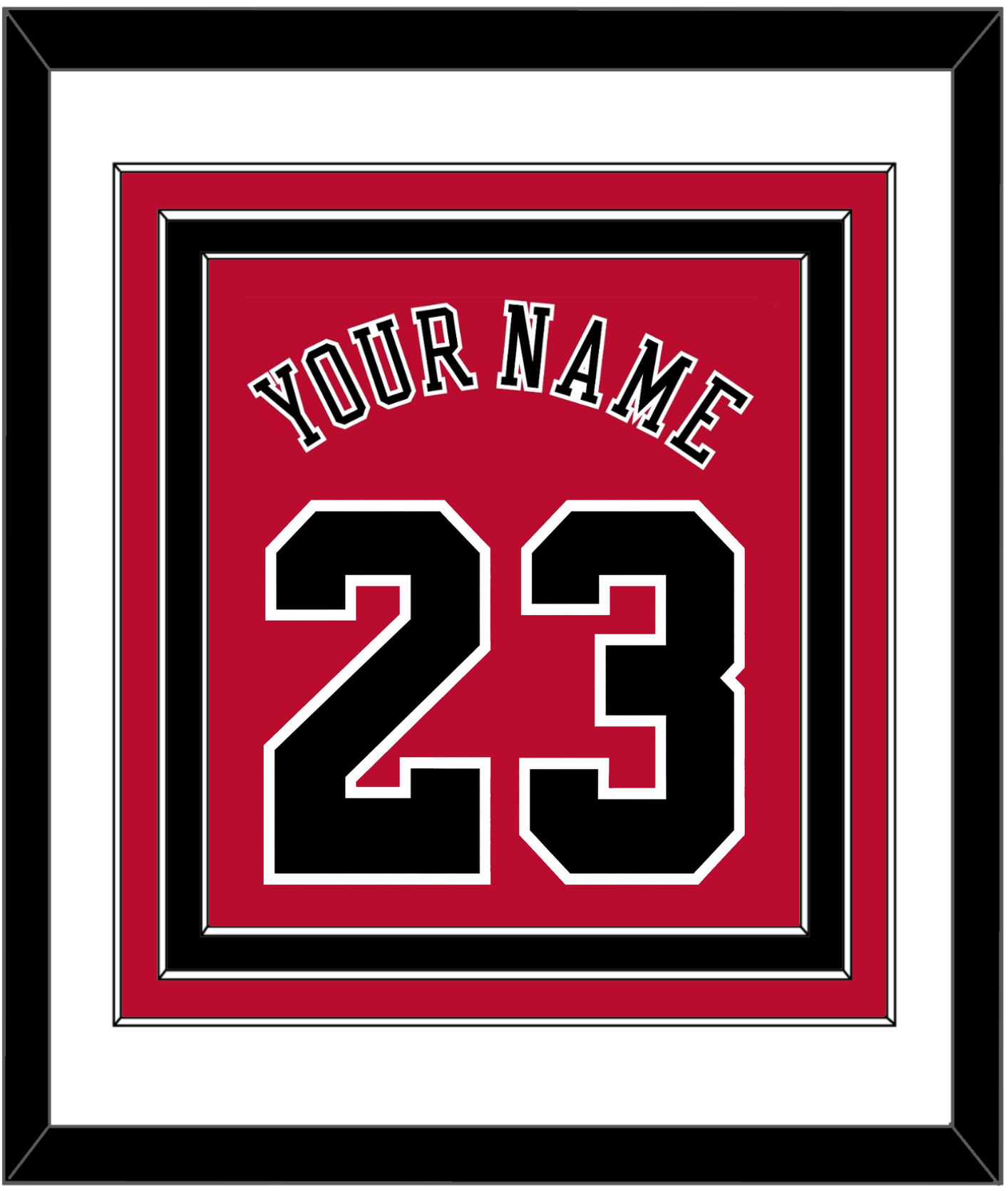 Chicago Name & Full-Size Number - Combined