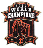 San Francisco Name & World Series Champions Patch - Road Gray (2010-2021) - Triple Mat 2