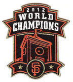 San Francisco Name & World Series Champions Patch - Road Gray (2010-2021) - Triple Mat 3