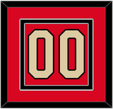 Canada Men’s Hockey Number - 2025 4 Nations Red - Double Mat 2