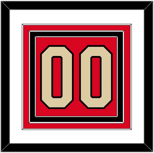 Canada Men’s Hockey Number - 2025 4 Nations Red - Premier Tier 2