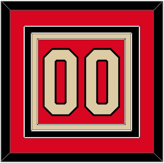 Canada Men’s Hockey Number - 2025 4 Nations Red - Premier Tier 3