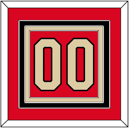 Canada Men’s Hockey Number - 2025 4 Nations Red - Premier Tier 3