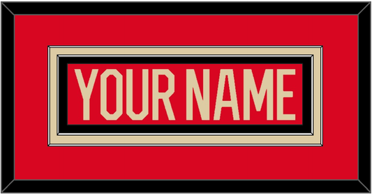 Canada Men’s Hockey Nameplate - 2025 4 Nations Red - Signature Tier 2