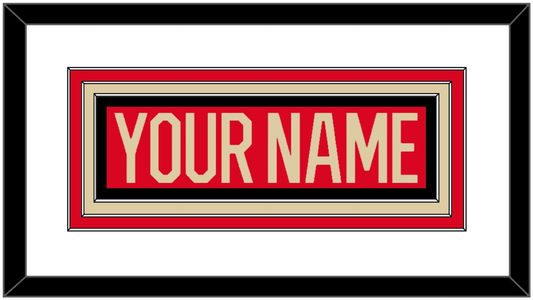 Canada Men’s Hockey Nameplate - 2025 4 Nations Red - Premier Tier 1