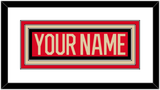 Canada Men’s Hockey Nameplate - 2025 4 Nations Red - Triple Mat 1