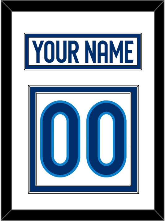Finland Men's Hockey Nameplate & Number (Back) - 2025 4 Nations White - Signature Tier 1