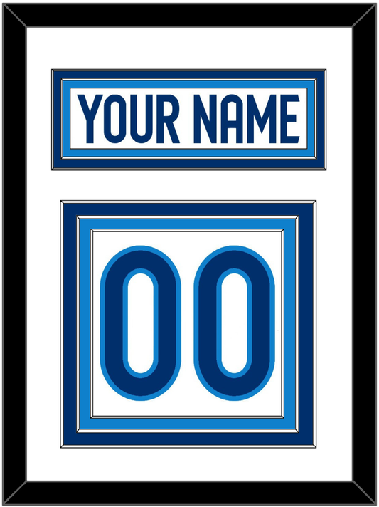 Finland Men's Hockey Nameplate & Number (Back) - 2025 4 Nations White - Premier Tier 1