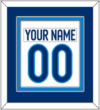 Finland Men's Hockey Nameplate & Number (Back) Combined - 2025 4 Nations White - Double Mat 2