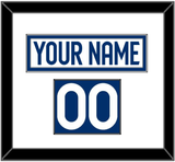 Finland Men's Hockey Nameplate & Number (Shoulder) - 2025 4 Nations White - Single Mat 1