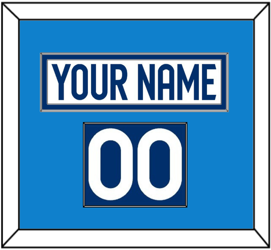 Finland Men's Hockey Nameplate & Number (Shoulder) - 2025 4 Nations White - Essential Tier 2